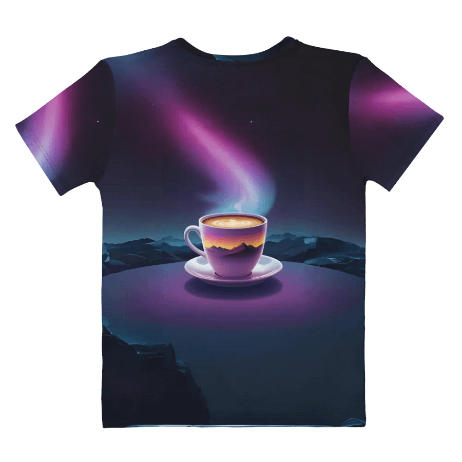 Coffee Sunset All Over Print T-shirt product image (9)