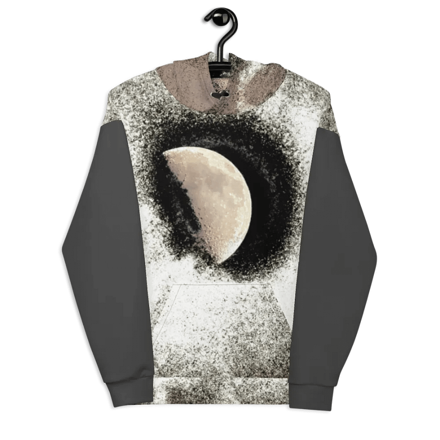Disintegrating Dust Moon Unisex Pull Over Hoodie product image (7)
