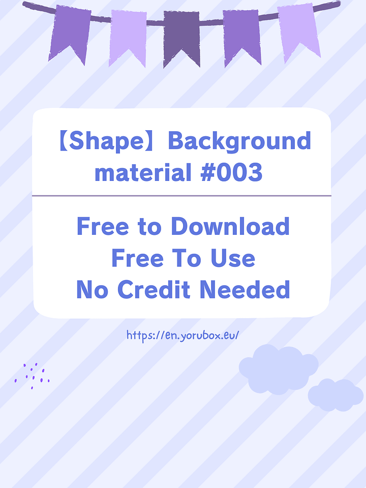 【Shape】Background material #003 product image (1)