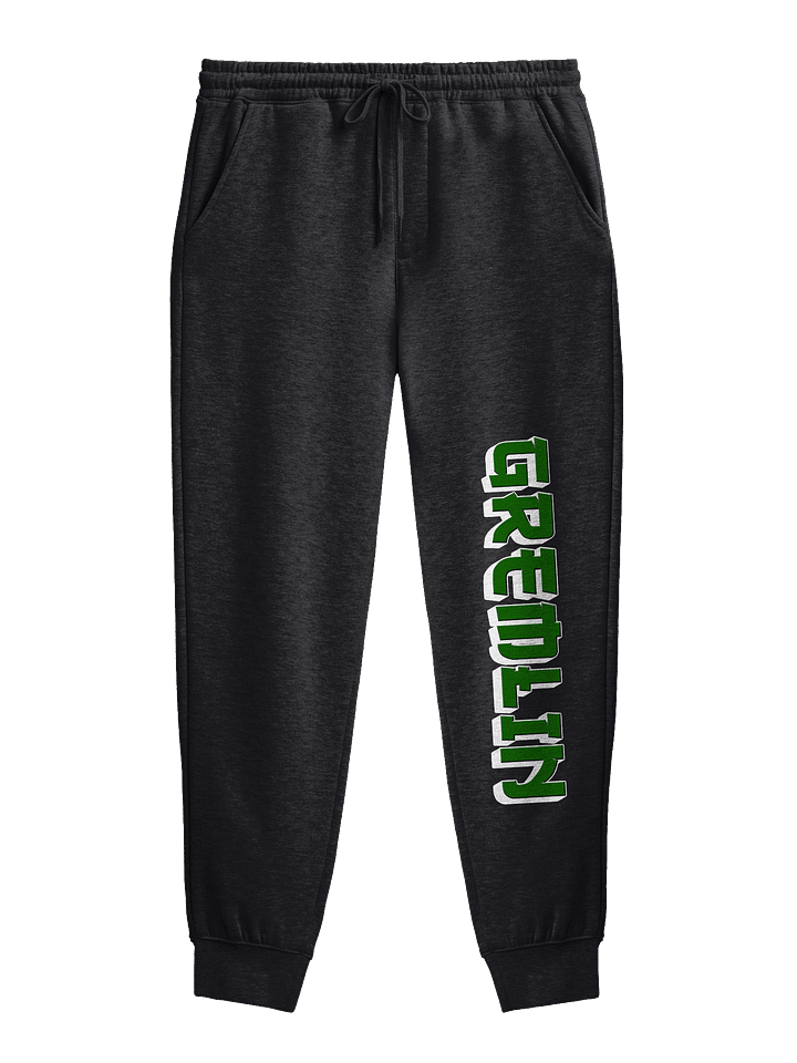 Gremlin Green Fleece Joggers product image (2)