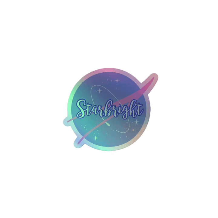 Starbright The Band Holographic Sticker product image (1)