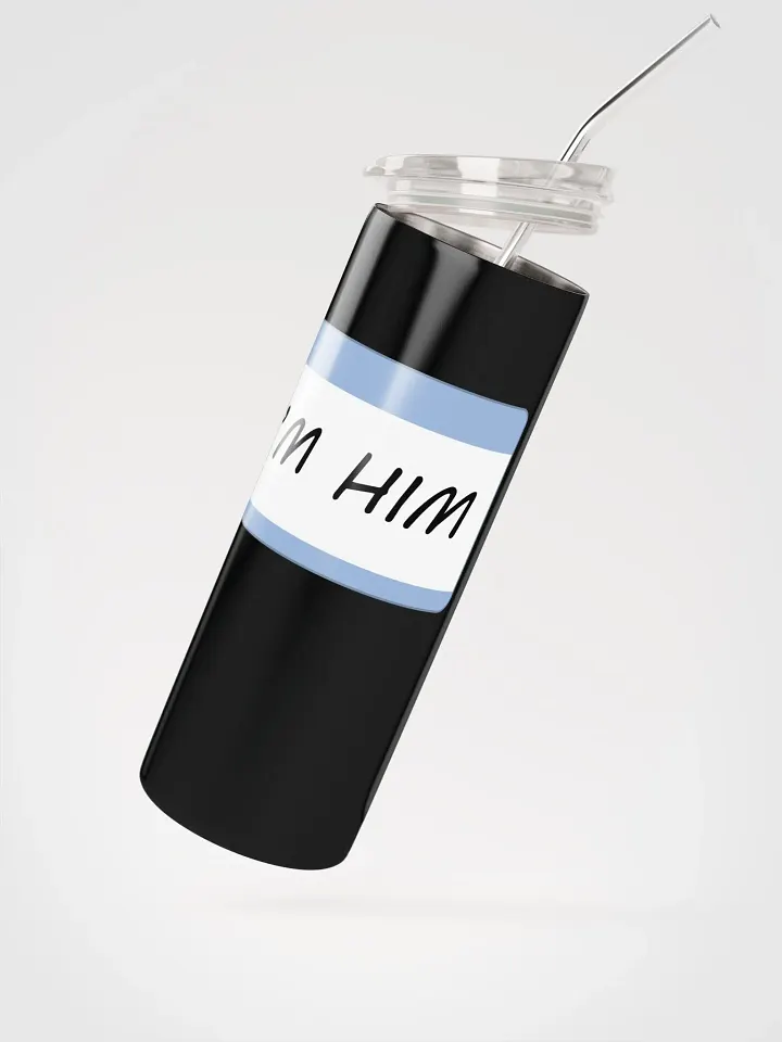 Im Him Blue Name Logo Tall Cup product image (2)