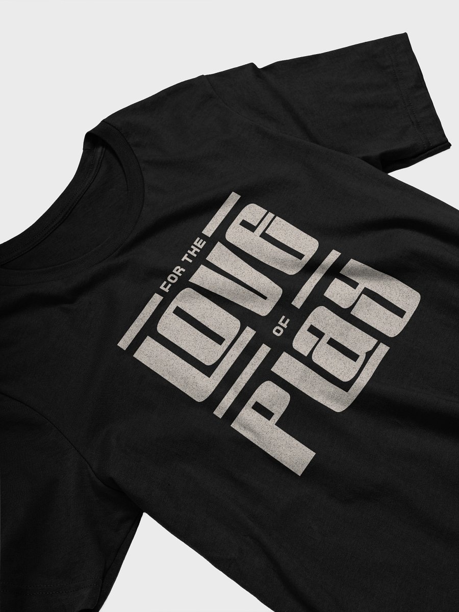 For the Love of Play - Board Game T-shirt, black product image (4)