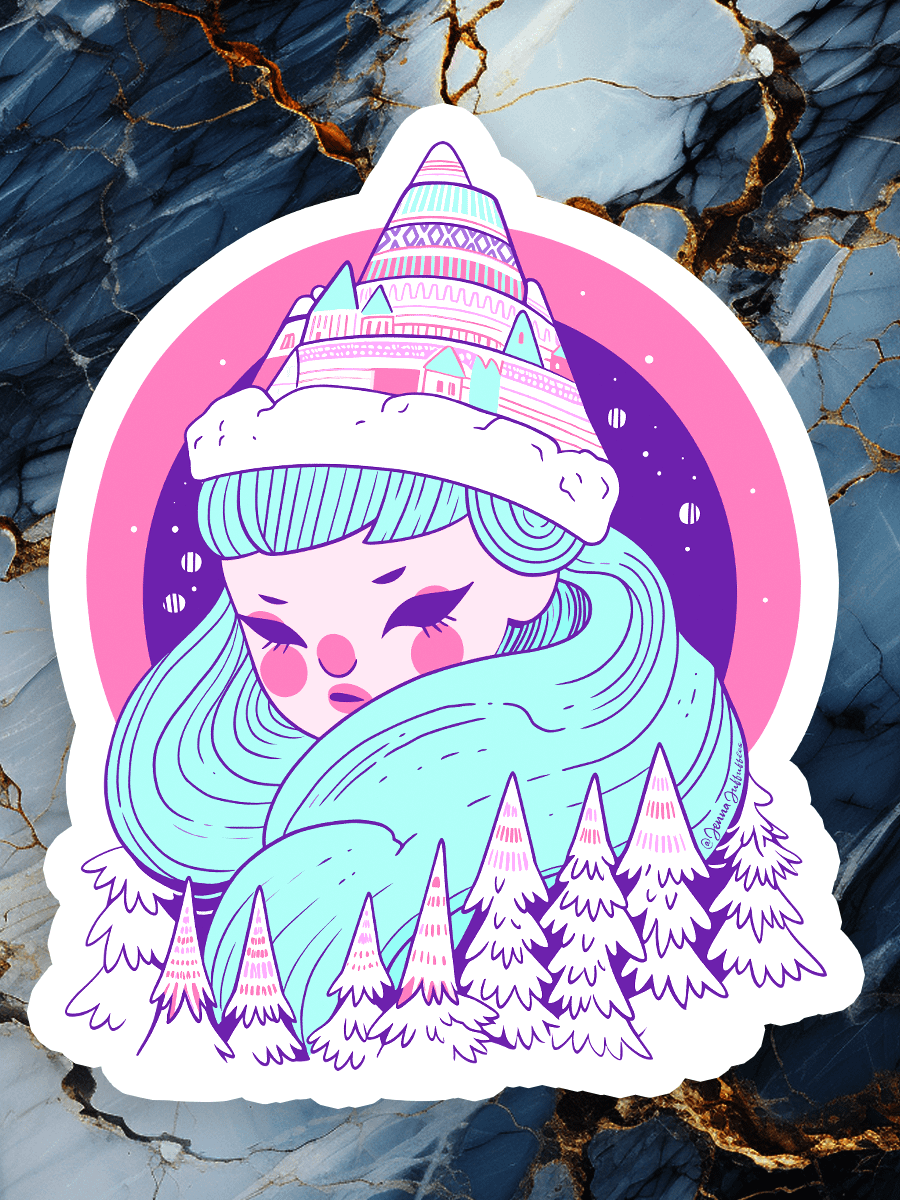 Ski Lodge | Kiss-Cut Sticker product image (1)