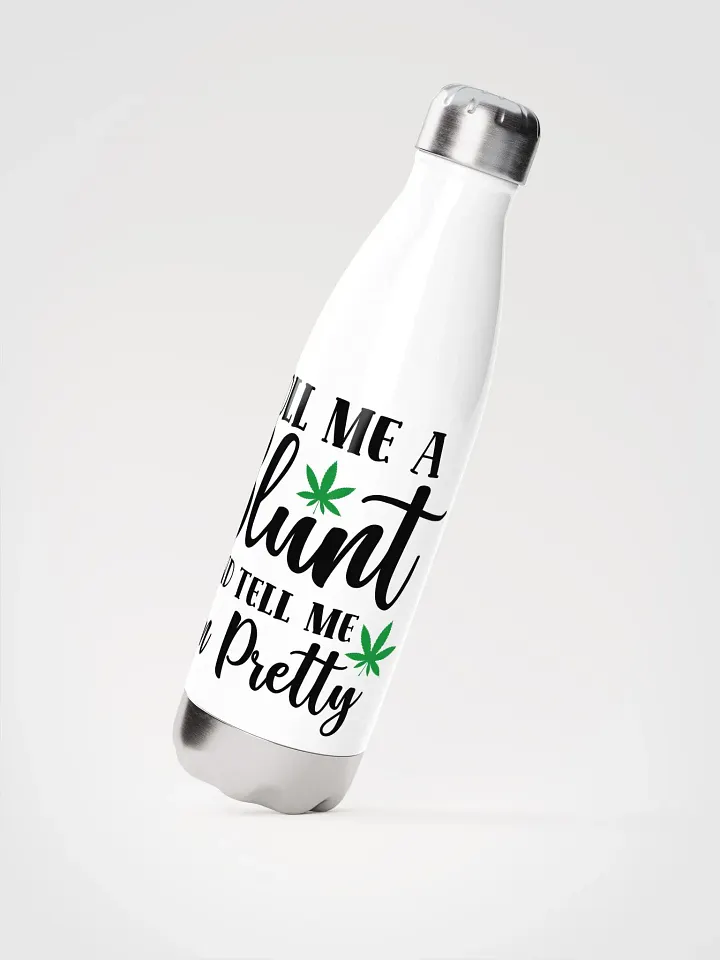 'Roll Me a Bl*nt & Tell Me I'm Pretty' Stainless Steel Water Bottle product image (2)