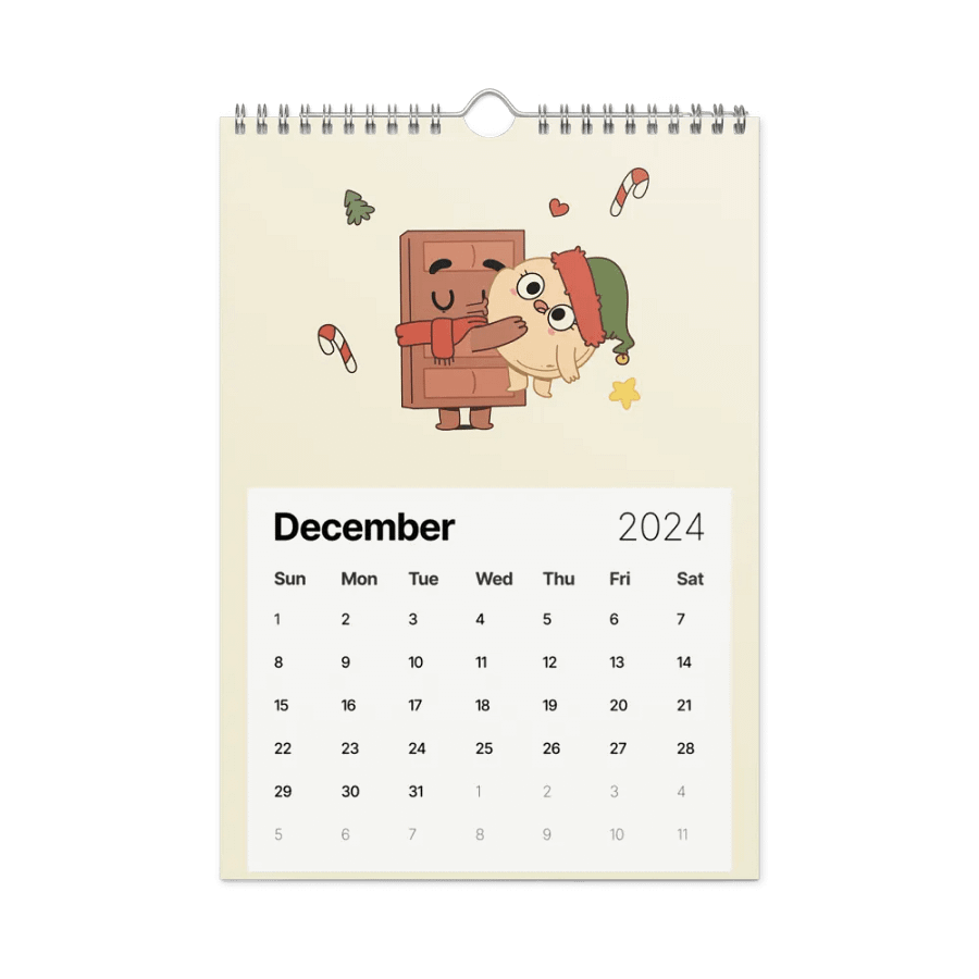 2024 Choco & Pancake Wall Calendar product image (6)