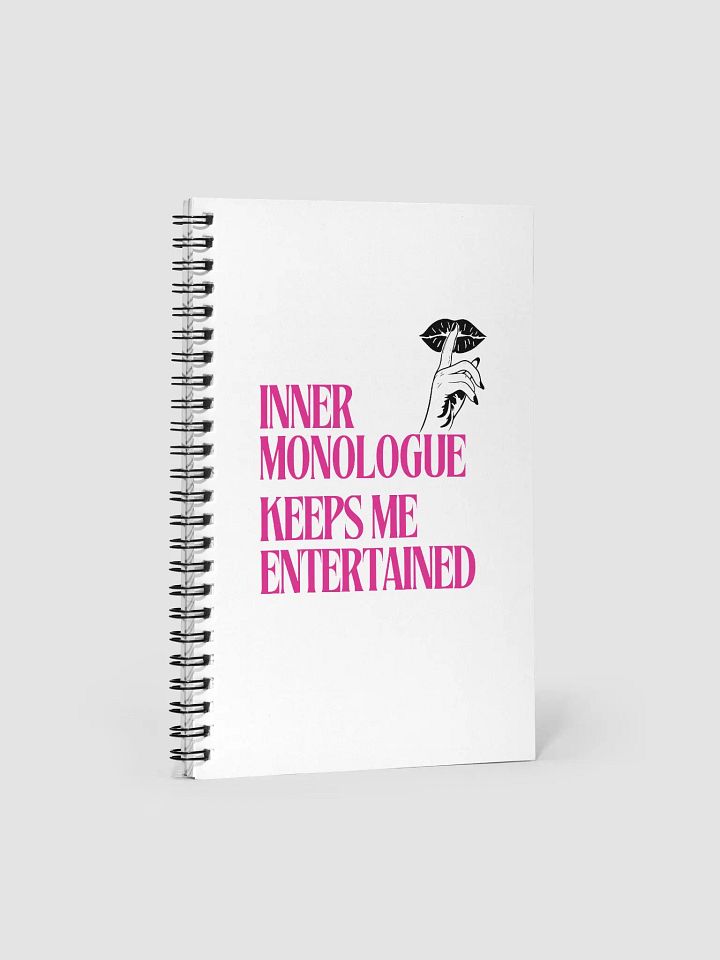 Inner Monologue Spiral Notebook product image (1)