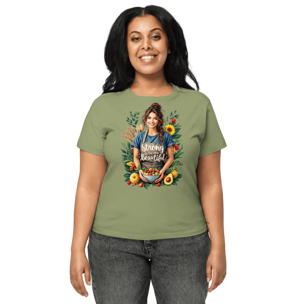 Strong is Beautiful High-Waisted Tee product image (6)