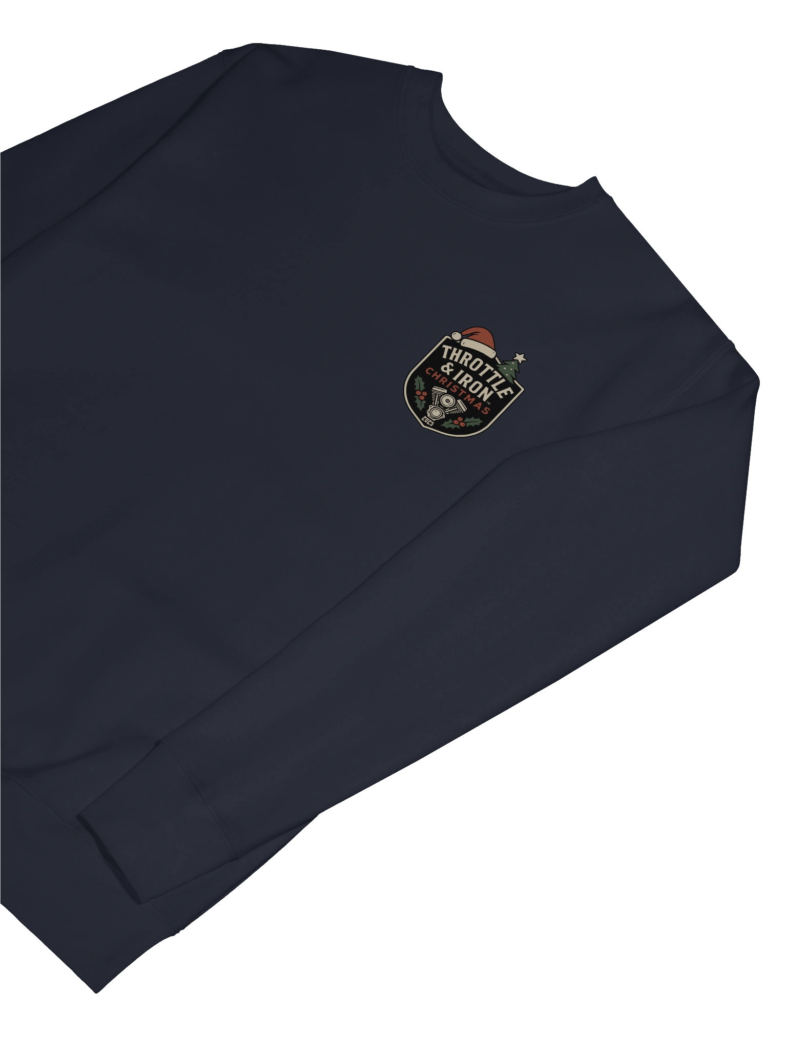 Throttle & Iron “No Silent Nights with These Pipes” Pocket Sweatshirt product image (8)