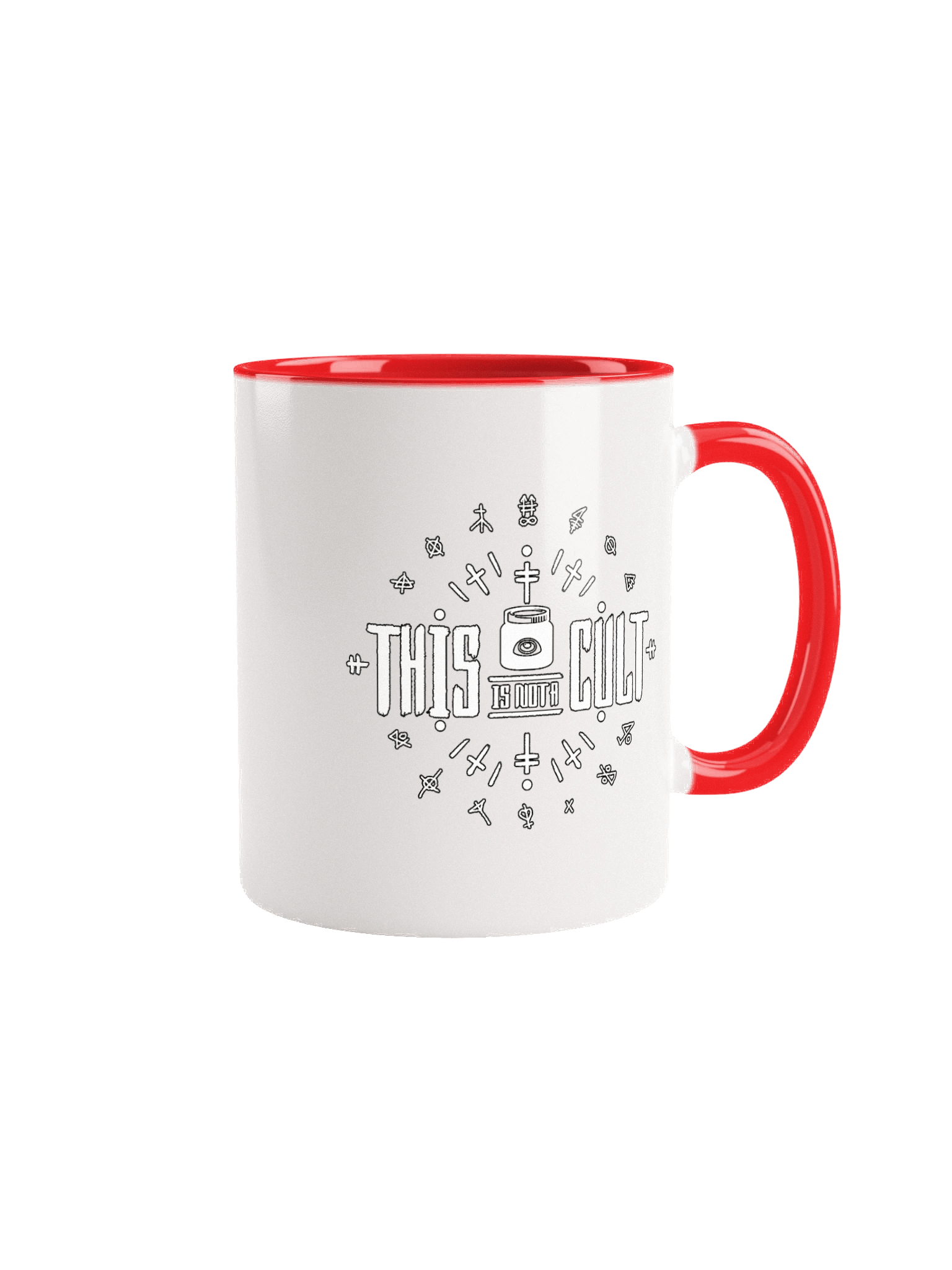 This Is Not a Cult - Ceramic Mug with Color Inside product image (26)