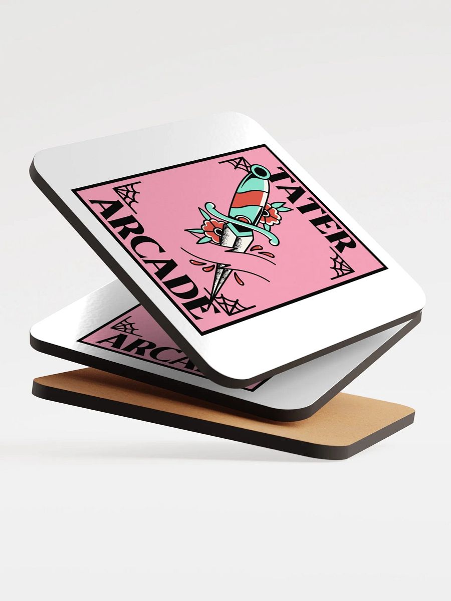 Traditional Tattoo Dagger coasters product image (4)