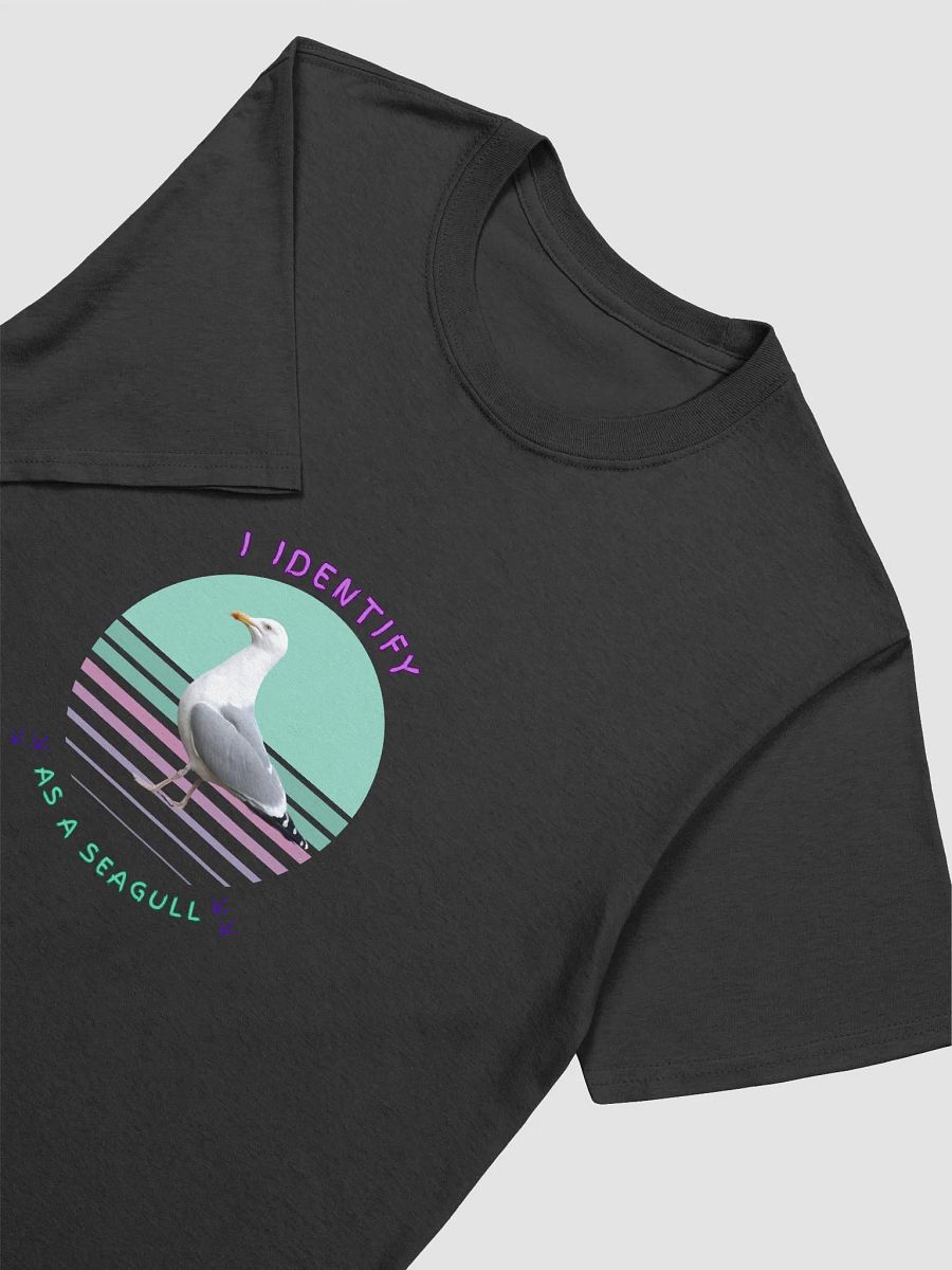 I Identify as a Seagull Unisex Softstyle T-shirt product image (9)