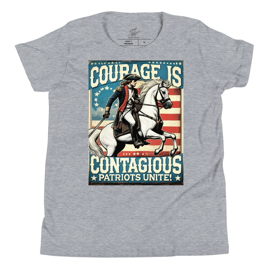 Courageous Patriots Youth T-Shirt product image (4)