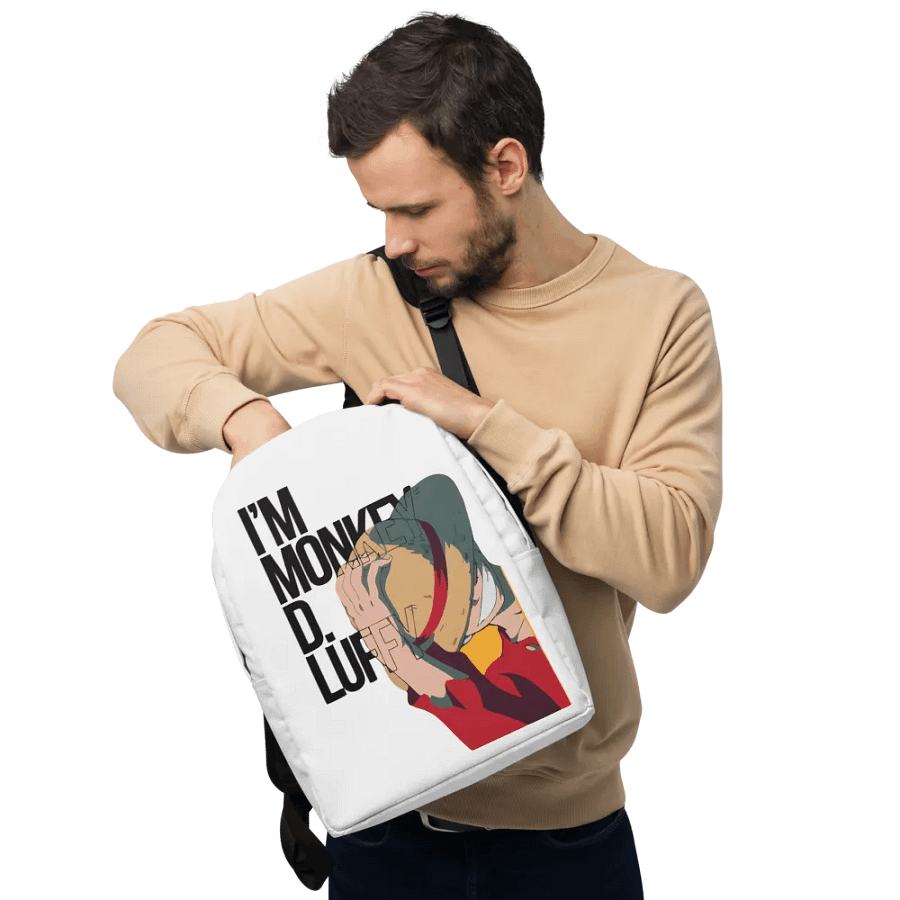 LUFFY Minimalist All-Over Print Backpack product image (9)