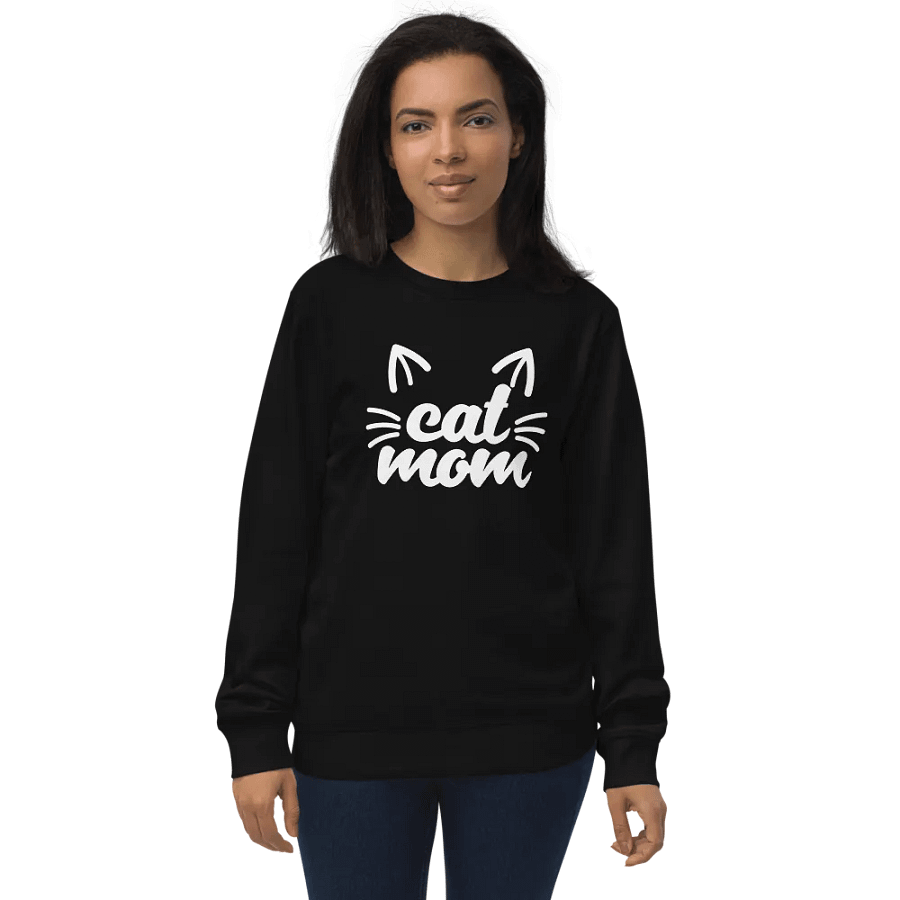 Unisex Cat Mom Sweatshirt – Ideal for Every Cat Parent product image (2)