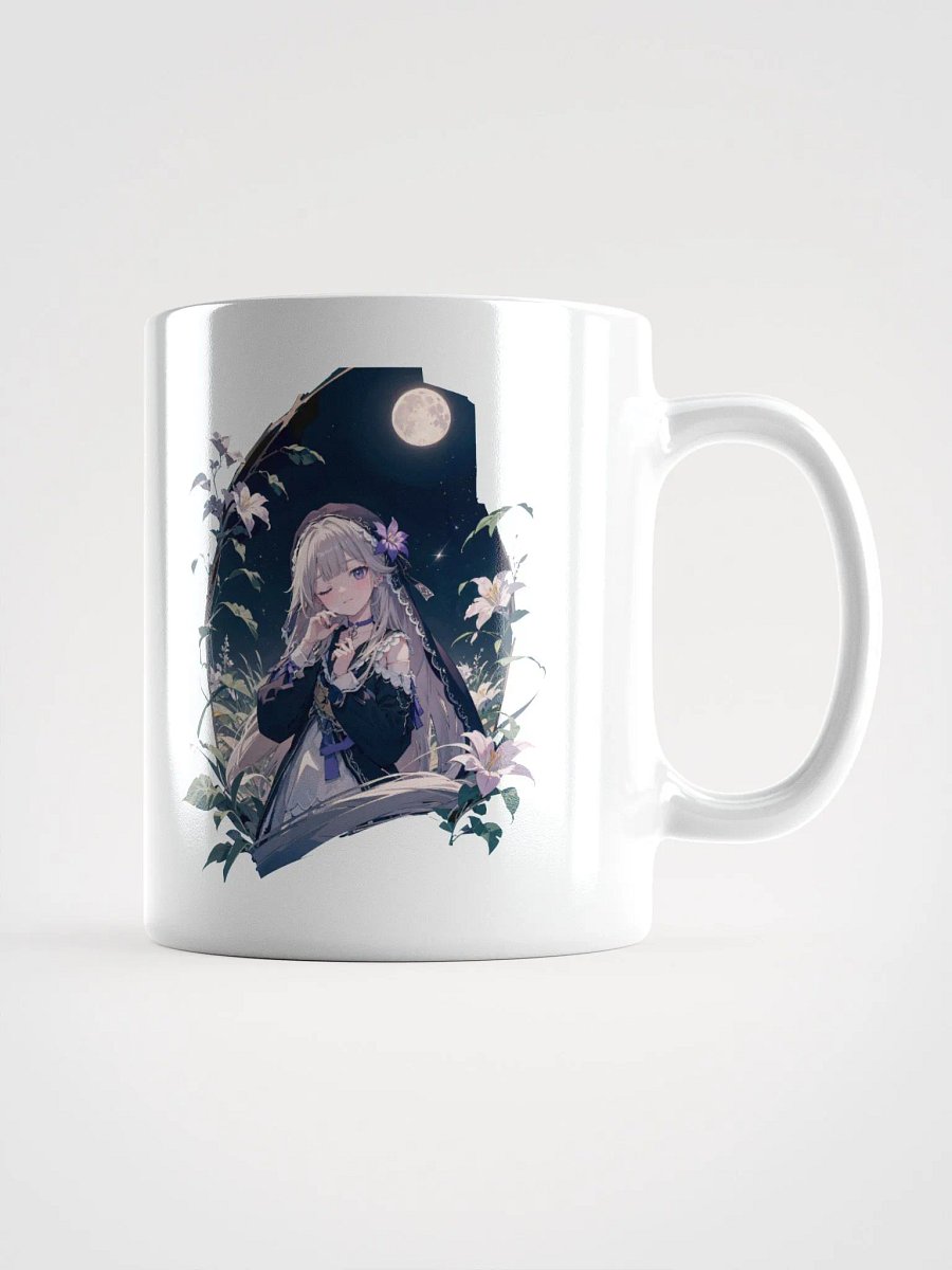White Glossy Mug - Herta (Honkai Star Rail) product image (1)