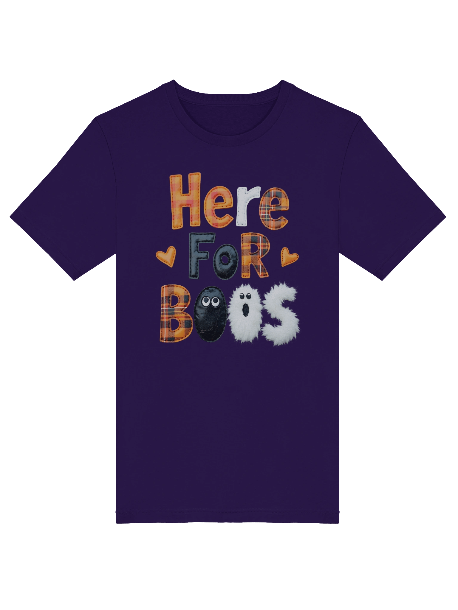 Boo-tiful Plaid Ghost T-Shirt product image (52)