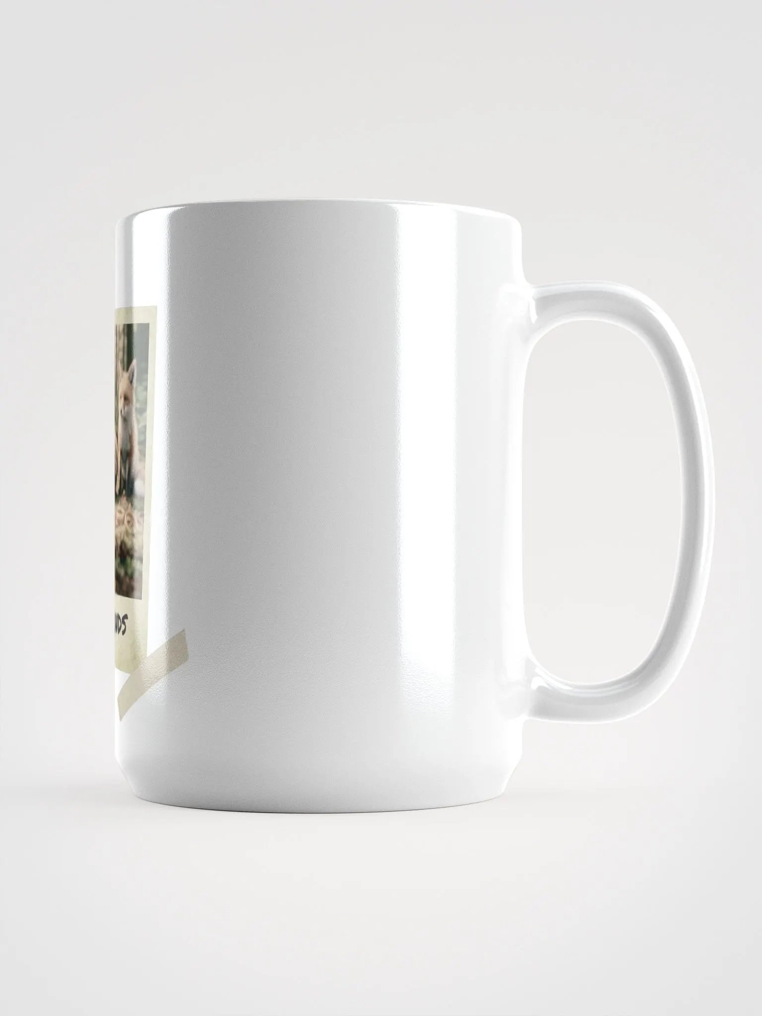 Old Friends - Hedgehog, Echidna and Fox, Polaroid Photo Mug product image (2)