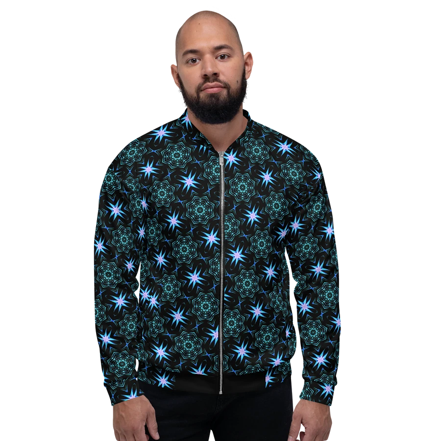 Abstract Repeating Design Unisex All Over Print Bomber Jacket product image (2)