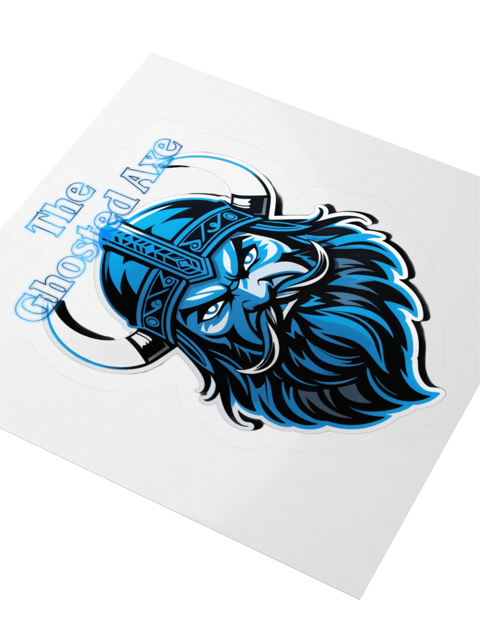 Ghosted Axe Sticker product image (7)