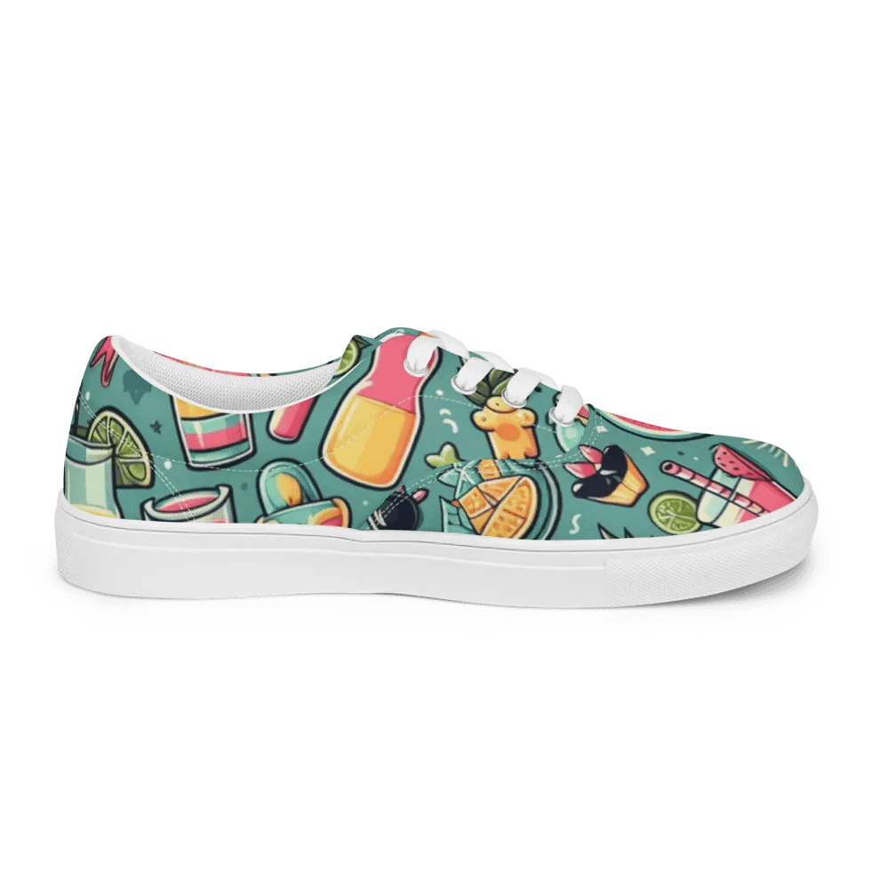 Tropical Vibes Men's Canvas Shoes product image (8)