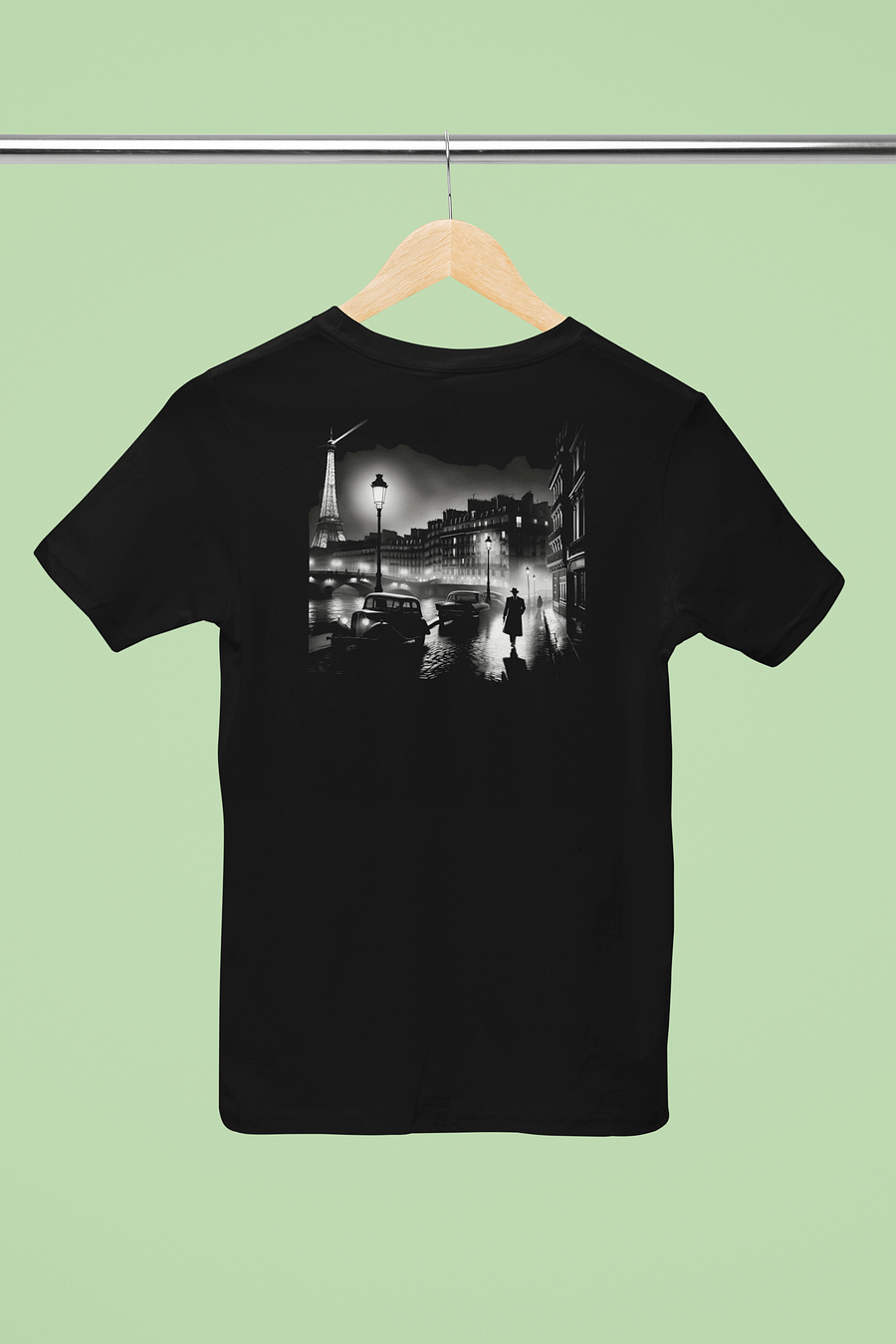 Parisian Nights: Vintage Romance Meets Urban Chic (Mens Tee) product image (2)