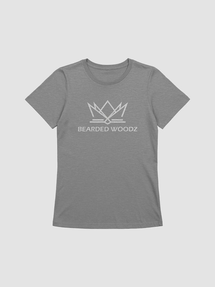 Women's Bearded Woodz Relaxed-fit T-Shirt (White Embroidery) product image (1)