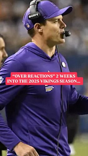 Some “over reactions” only 2 weeks into the 2025 Vikings season...

Search “10kTV” on YouTube or anywhere you get your podcas...