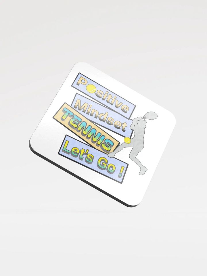 Positive Mindset Tennis Coaster Set product image (1)