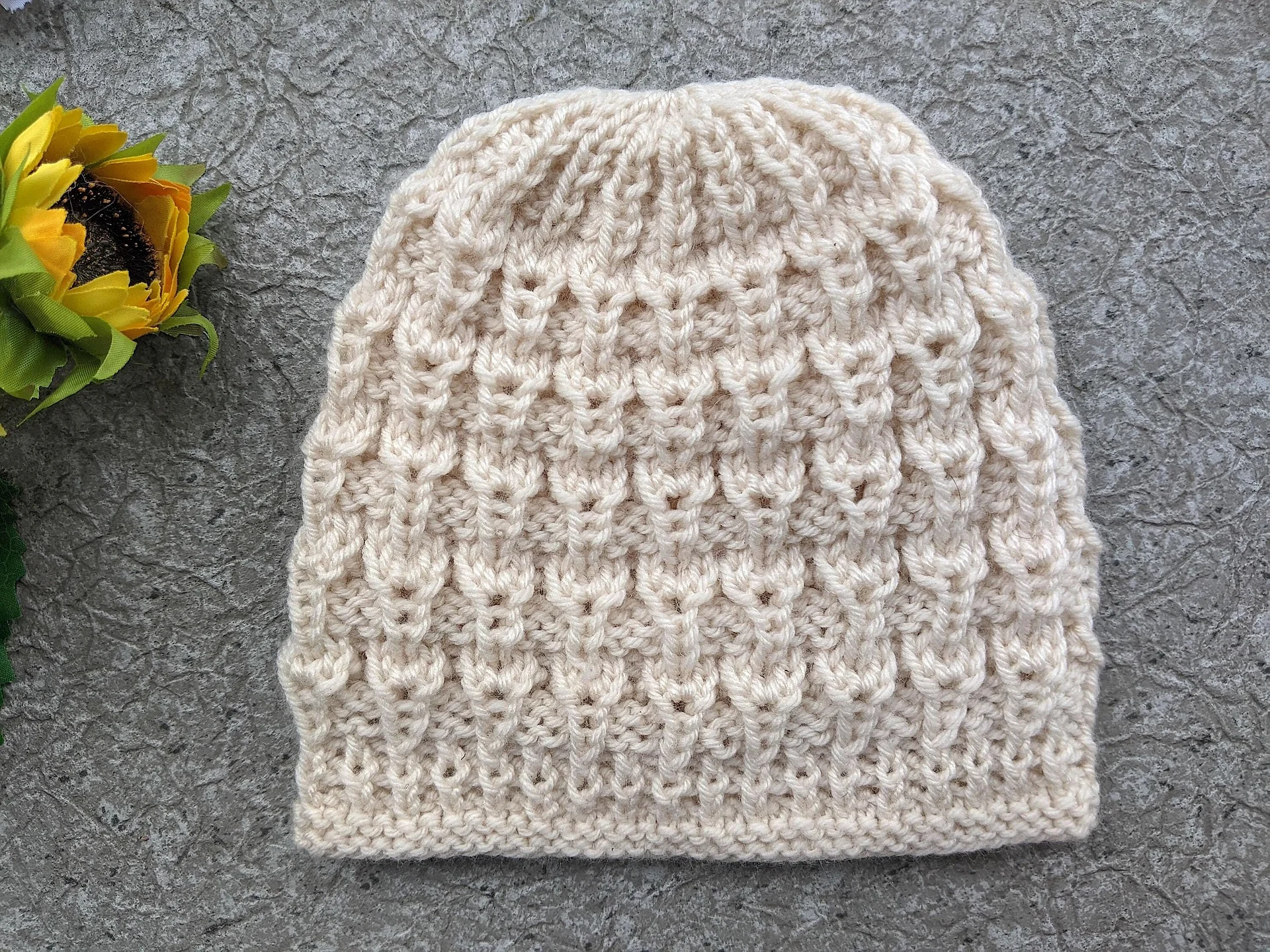 Newborn Baby Knit Hat Pattern product image (6)