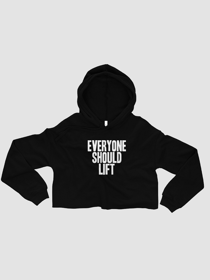 [everyone] Women's Cropped Hoodie - Bella + Canvas 7502 product image (1)
