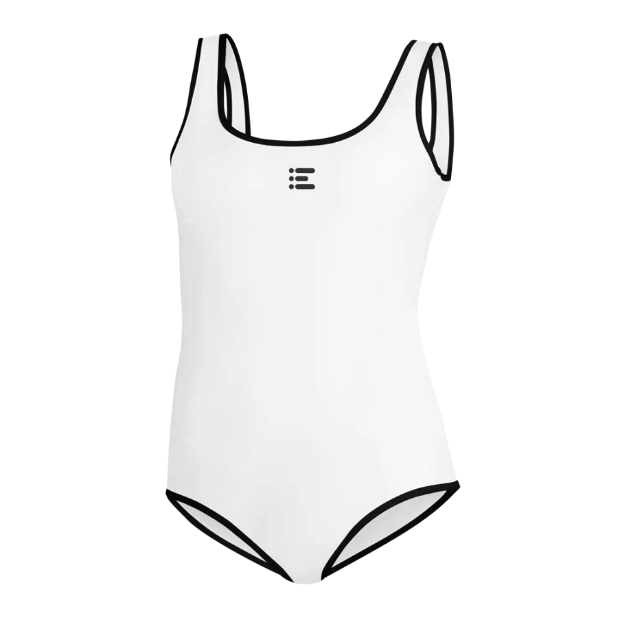 All-Over Print Youth Swimsuit w/ Center Logo product image (3)