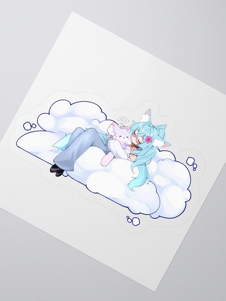 Sleeping on a Cloud Sticker product image (6)