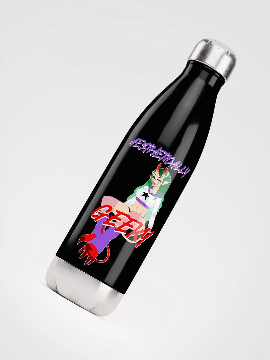 Aesthetically Geeky Demon Water Bottle product image (4)