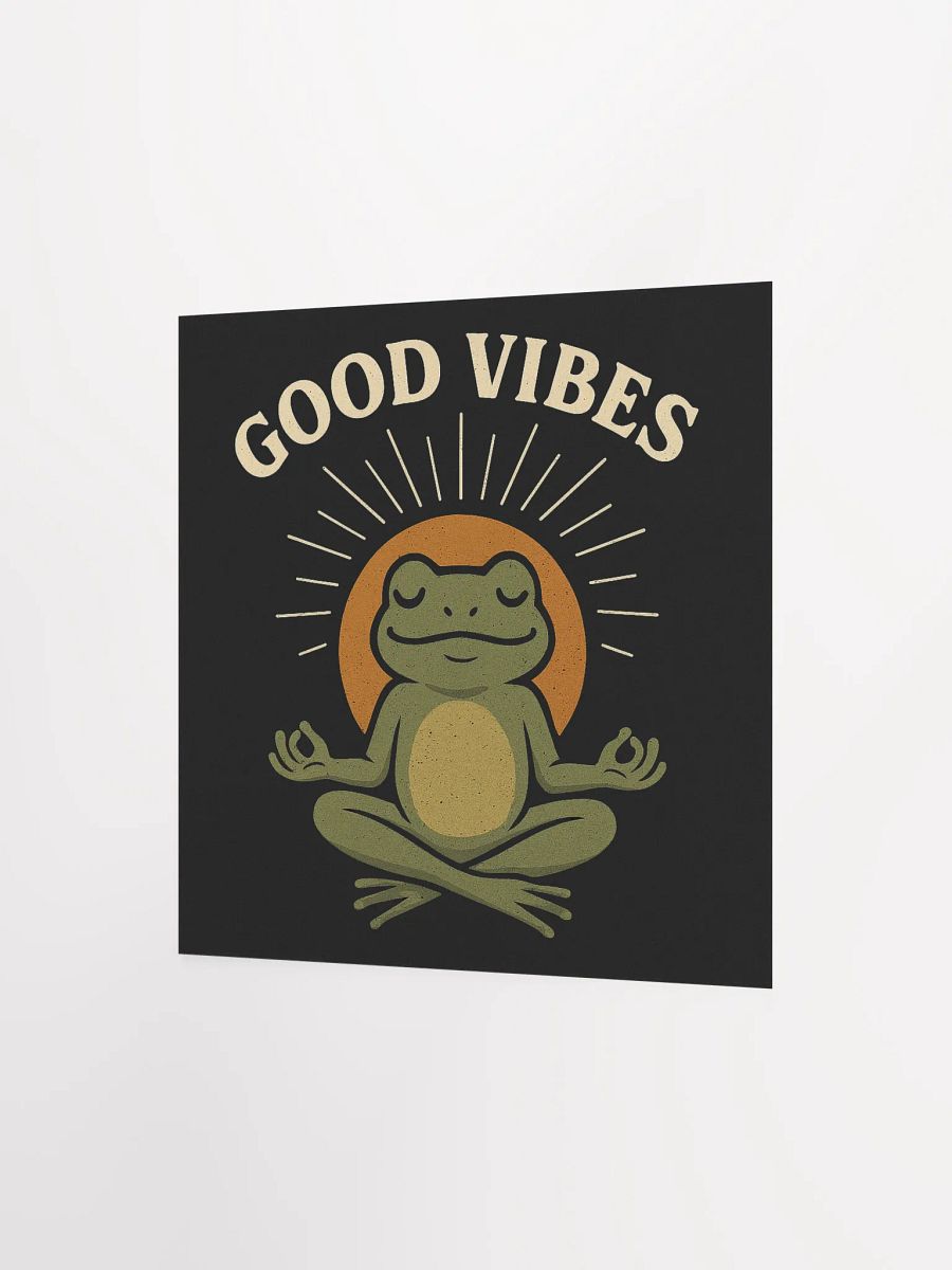 Good Vibes Matte Poster product image (10)