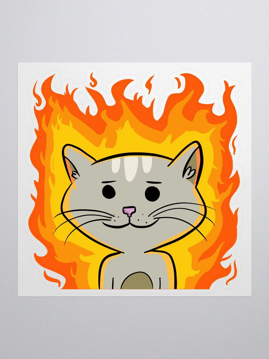Fiery Floop Sticker product image (1)