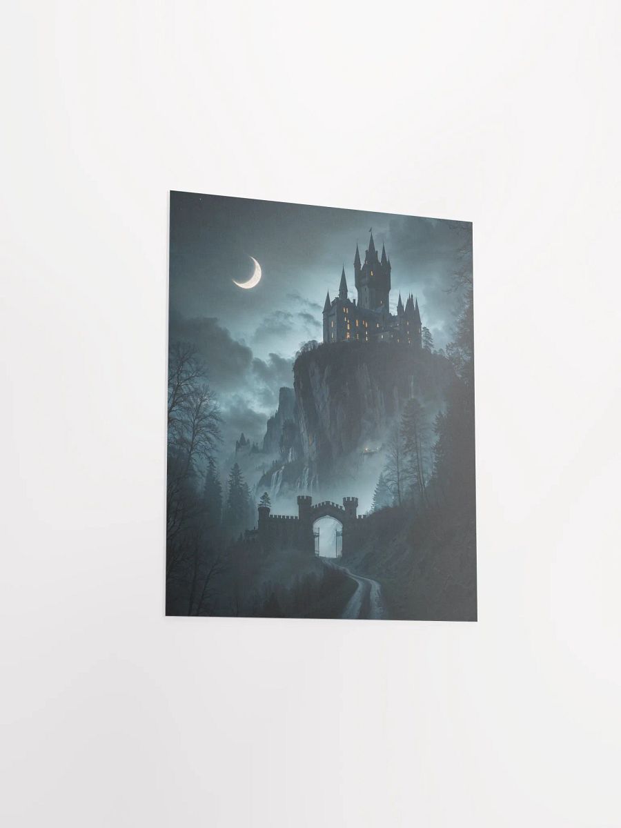 Gothic Moonlit Castle Poster product image (19)