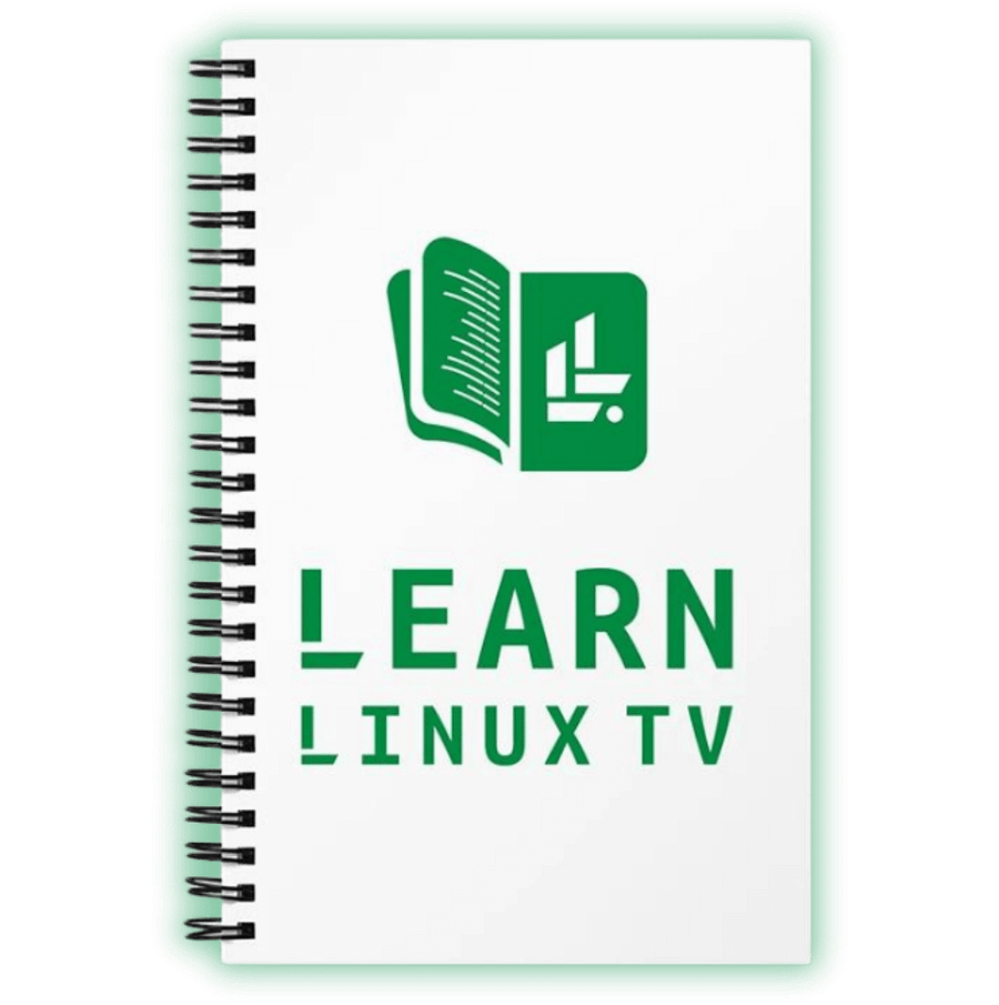 Learn Linux TV Spiral notebook product image (1)