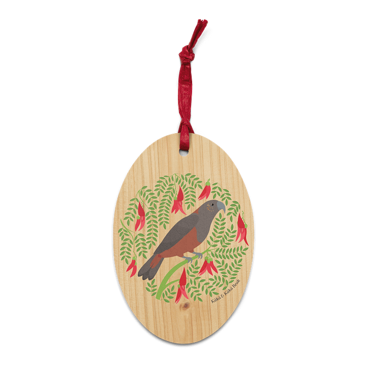 Kākā in Kākābeak Wooden Ornament product image (2)