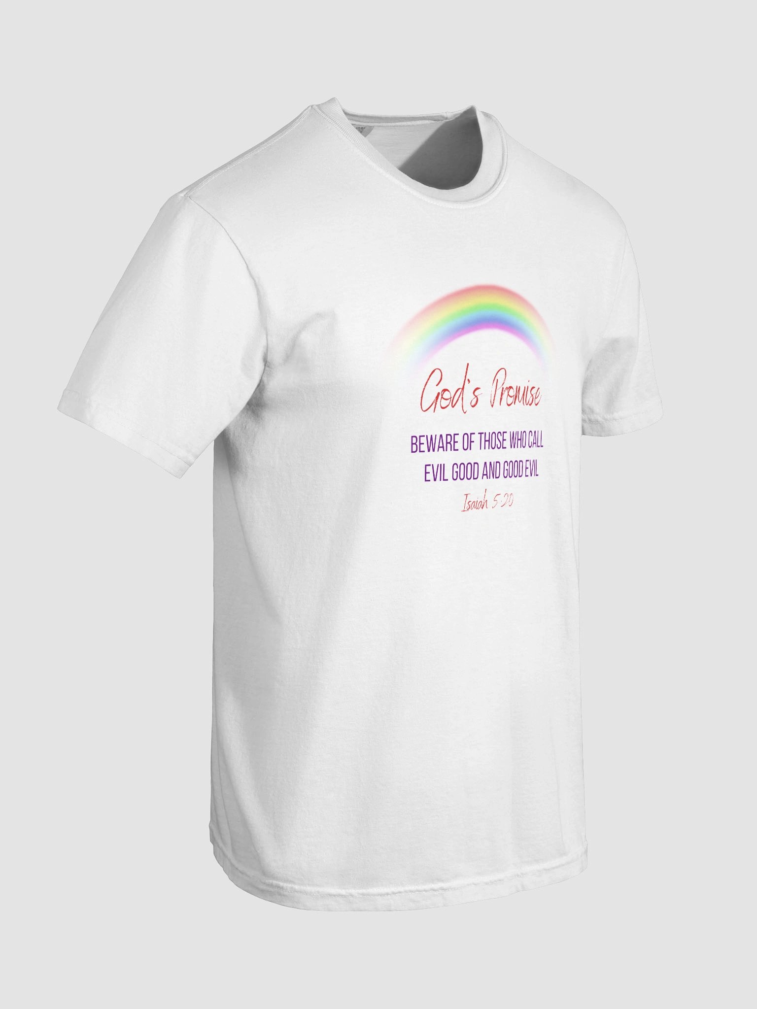 God's Rainbow Heavyweight T-Shirt product image (8)