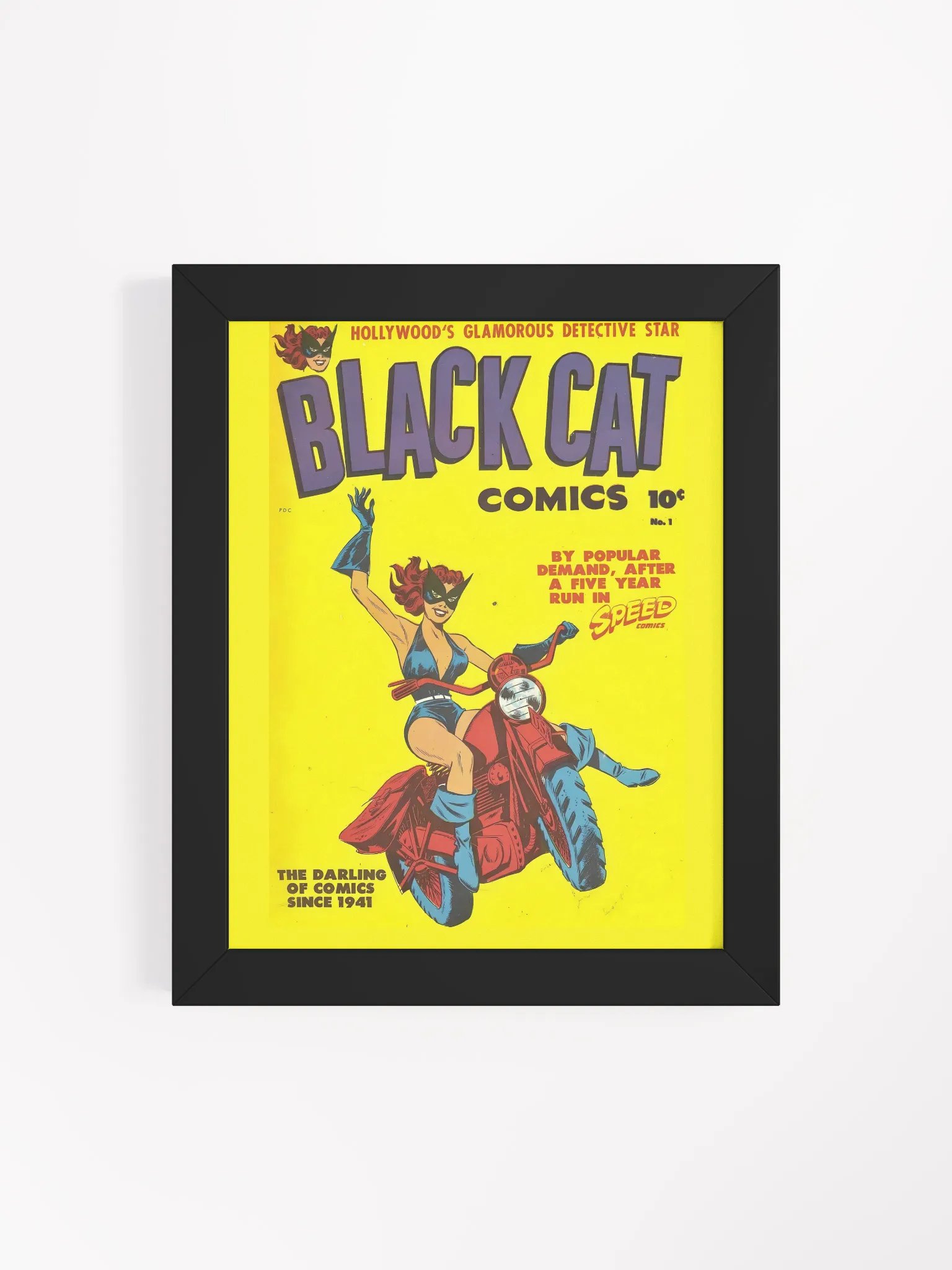 Black Cat Comic Art product image (60)