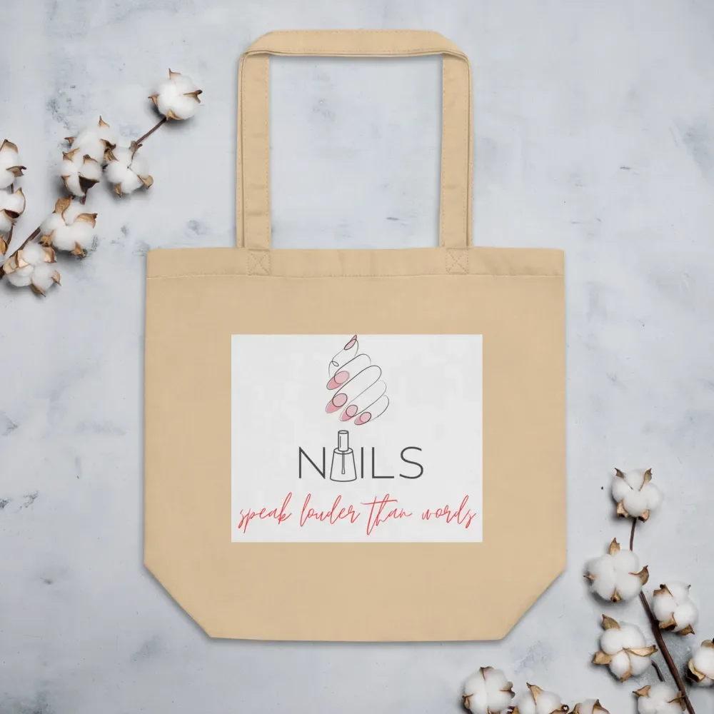 Nail Speak Louder Tote: Eco-Friendly Fashion Statement product image (4)
