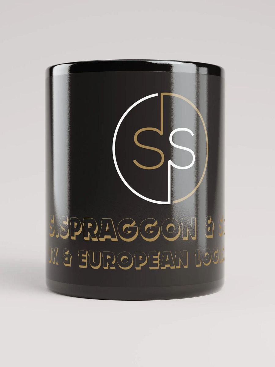 Sleek Logo Circle Black Mug product image (12)