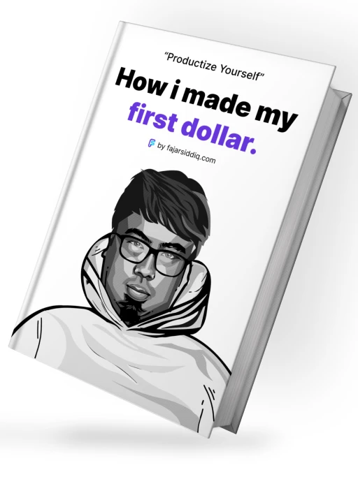 Productize Yourself: How I Made My First Dollar product image (1)
