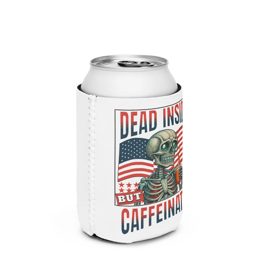 Dead Inside But Caffeinated Can Cooler product image (3)