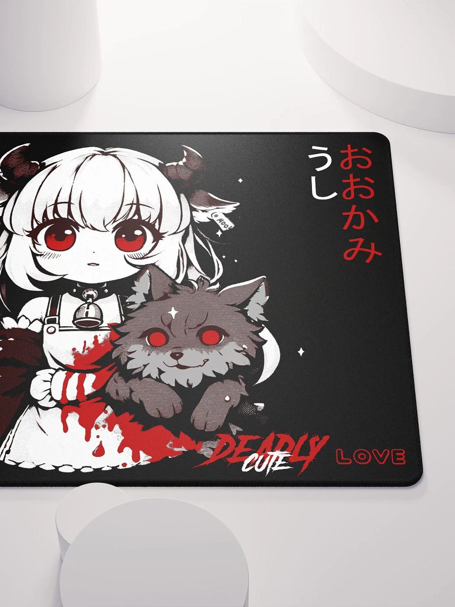 Adorably Macabre Couple Mousepad/Deskpad - Alternate product image (5)