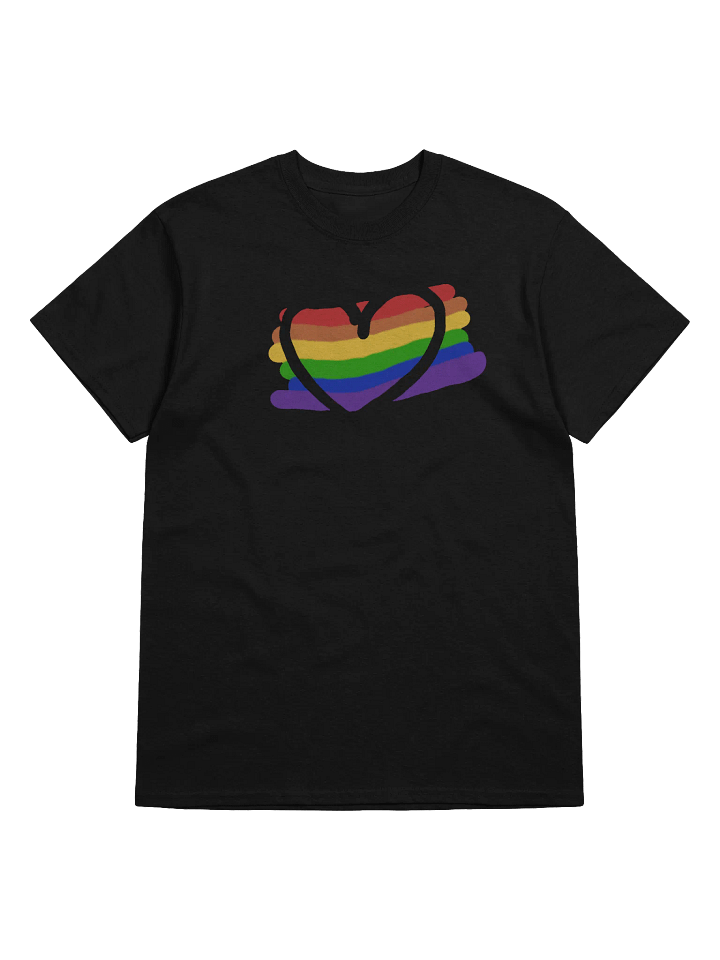Rainbow Heart T-Shirt product image (2)