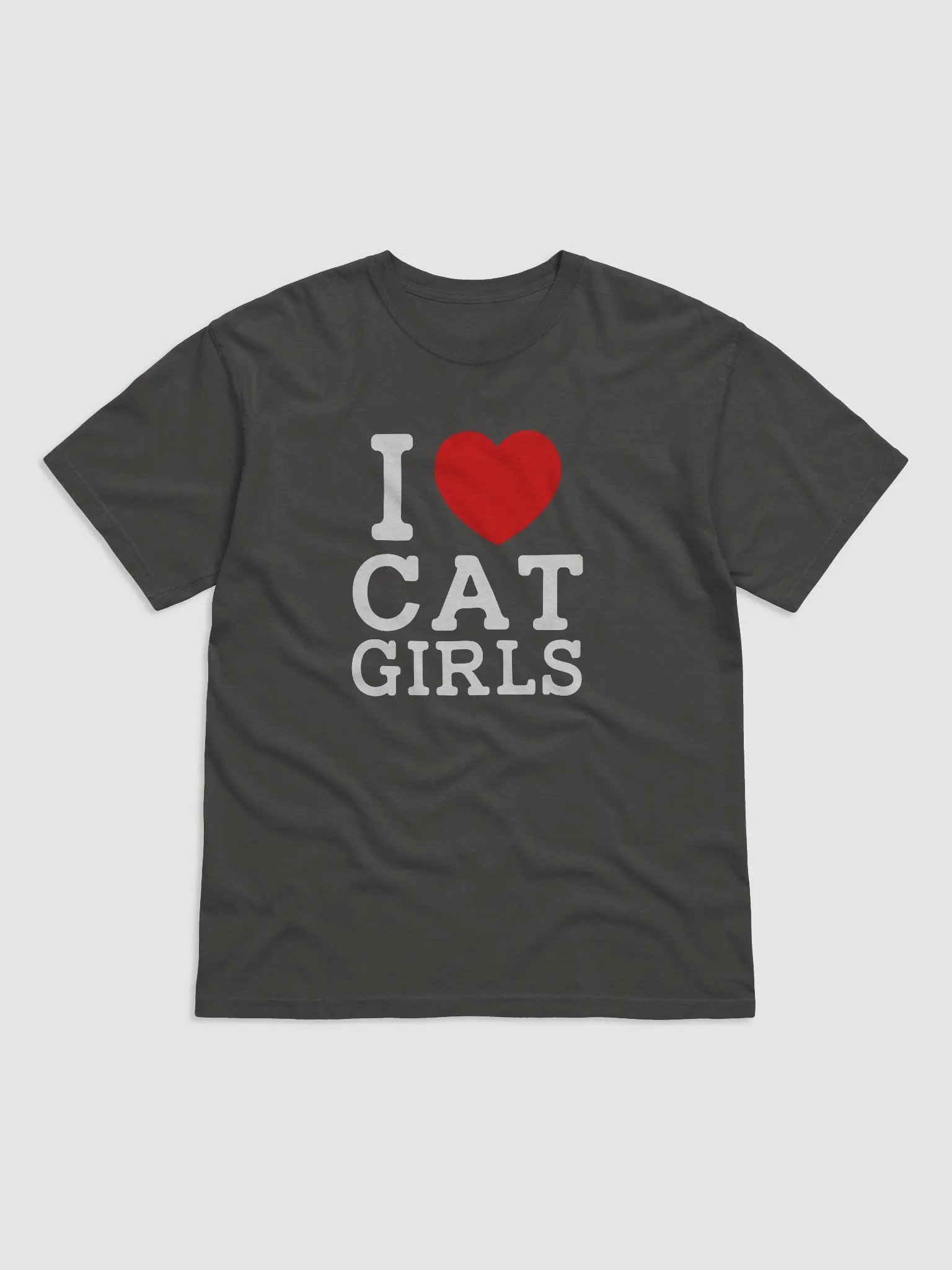 I Heart Cat Girls Unisex T-Shirt product image (37)