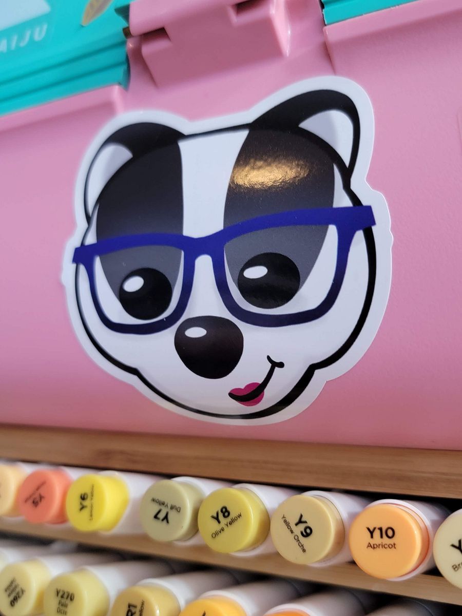 BadgerMakes Logo Kiss Cut Sticker product image (3)