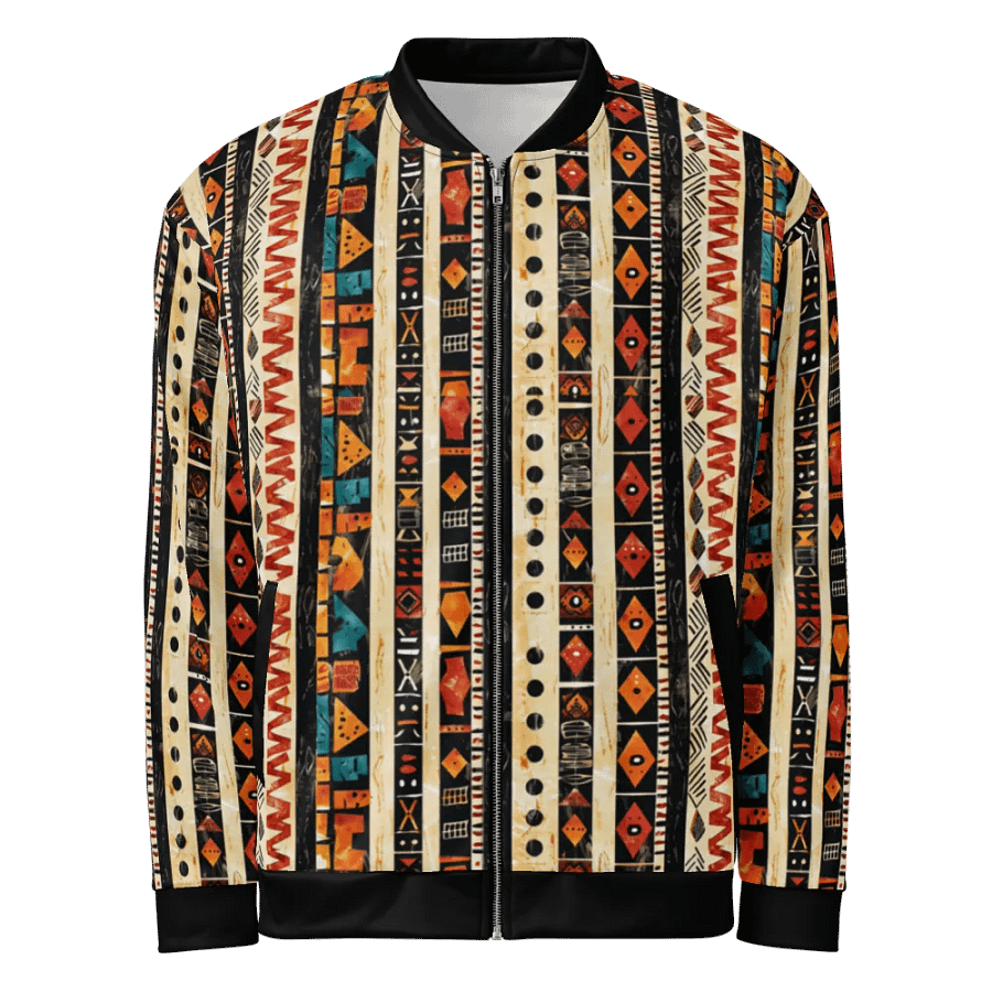 Regal Lion All-Over Print Bomber Jacket product image (1)